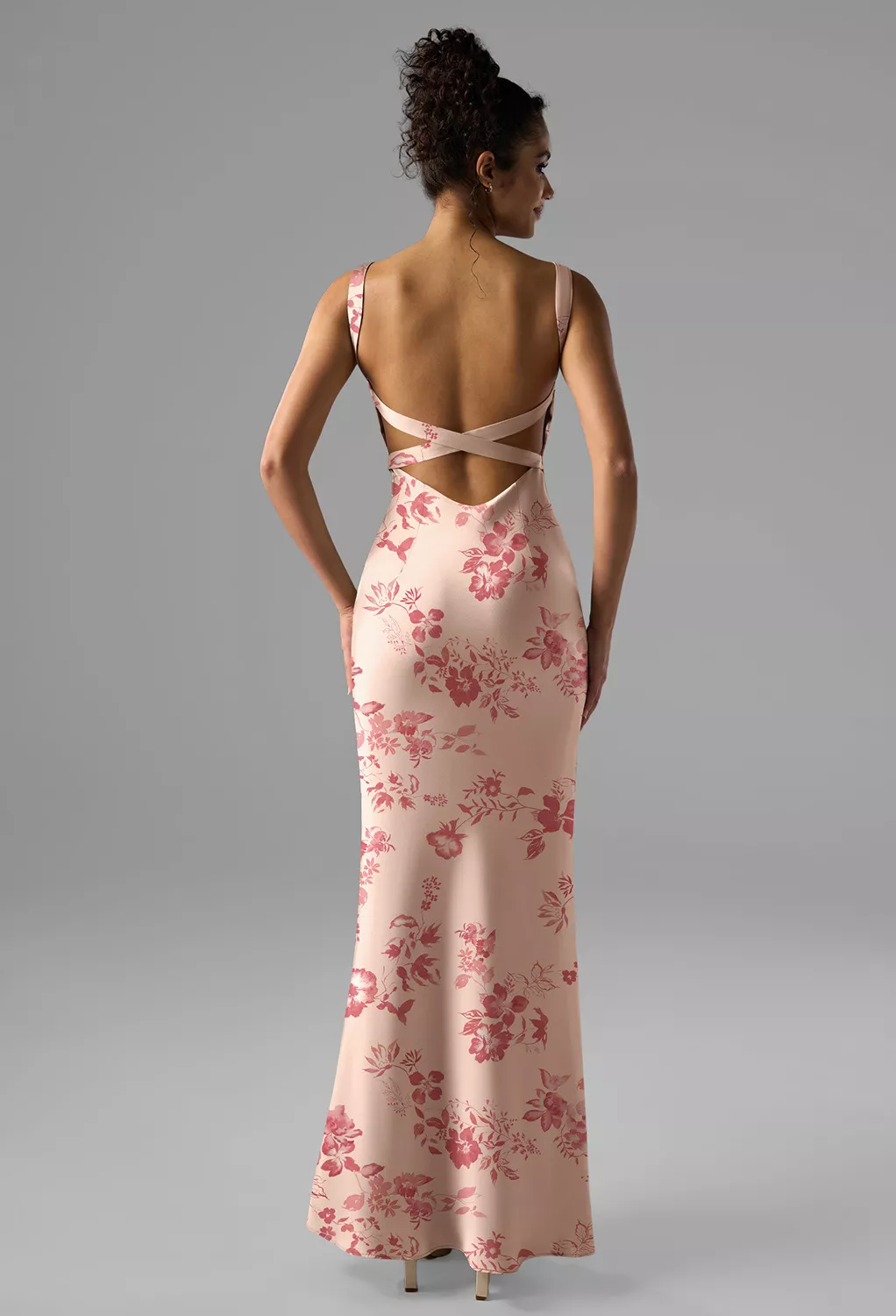 AW Armaan Pink Cherry Blossom  Black Tie Wedding Guest Dresses